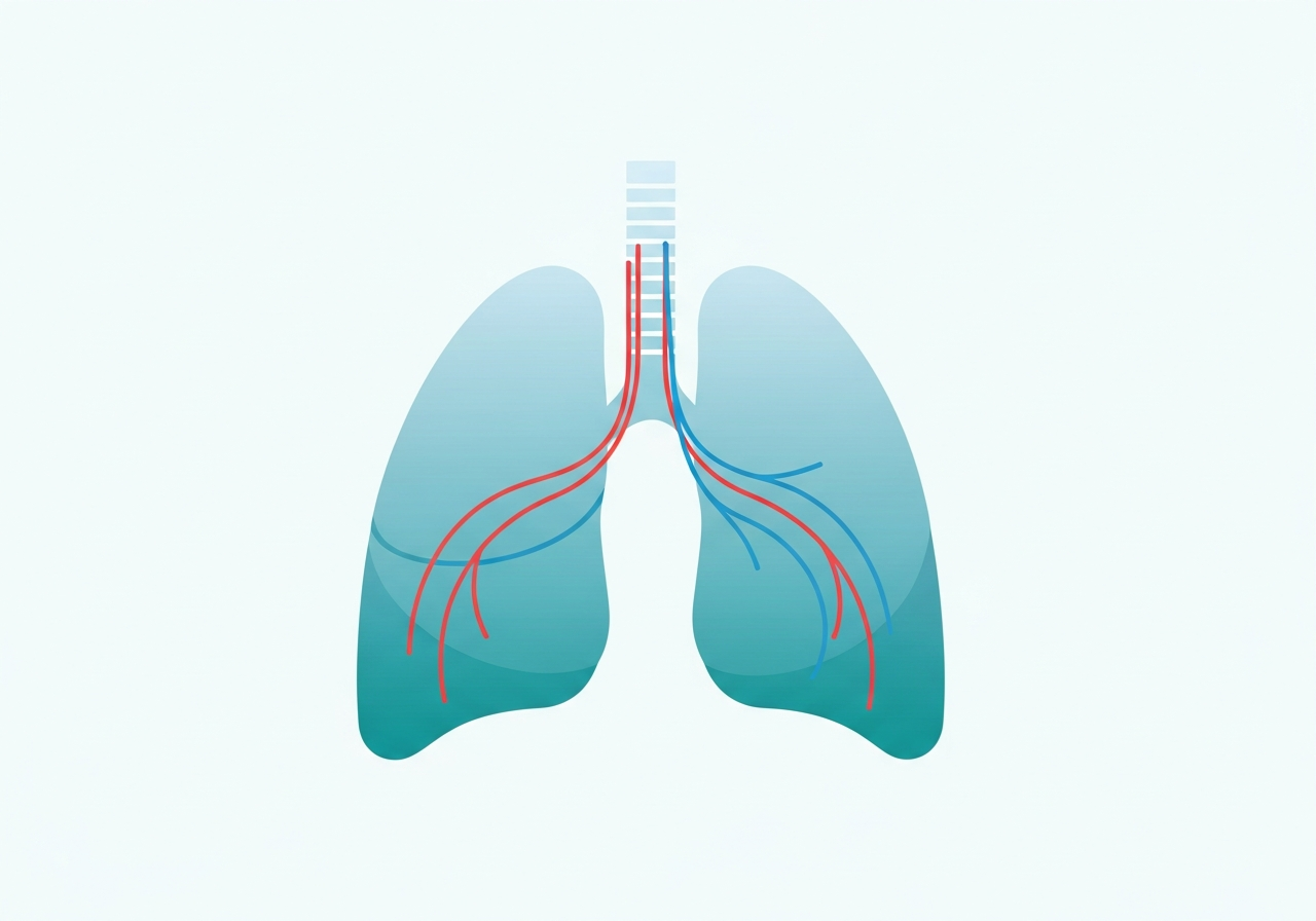 Shortness of Breath in Leukemia — medical illustration