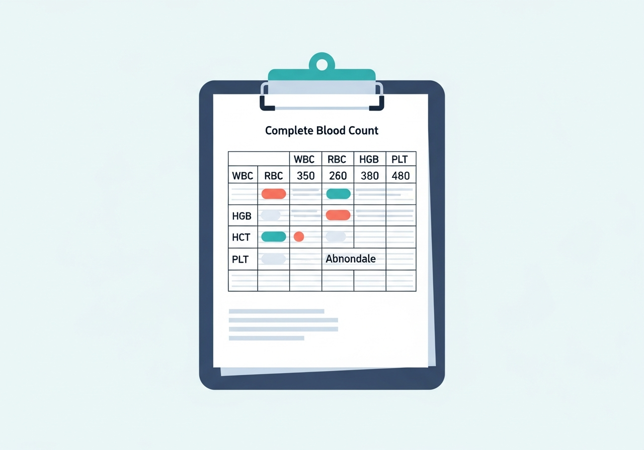 Understanding Your Leukemia Test Results — educational medical diagram