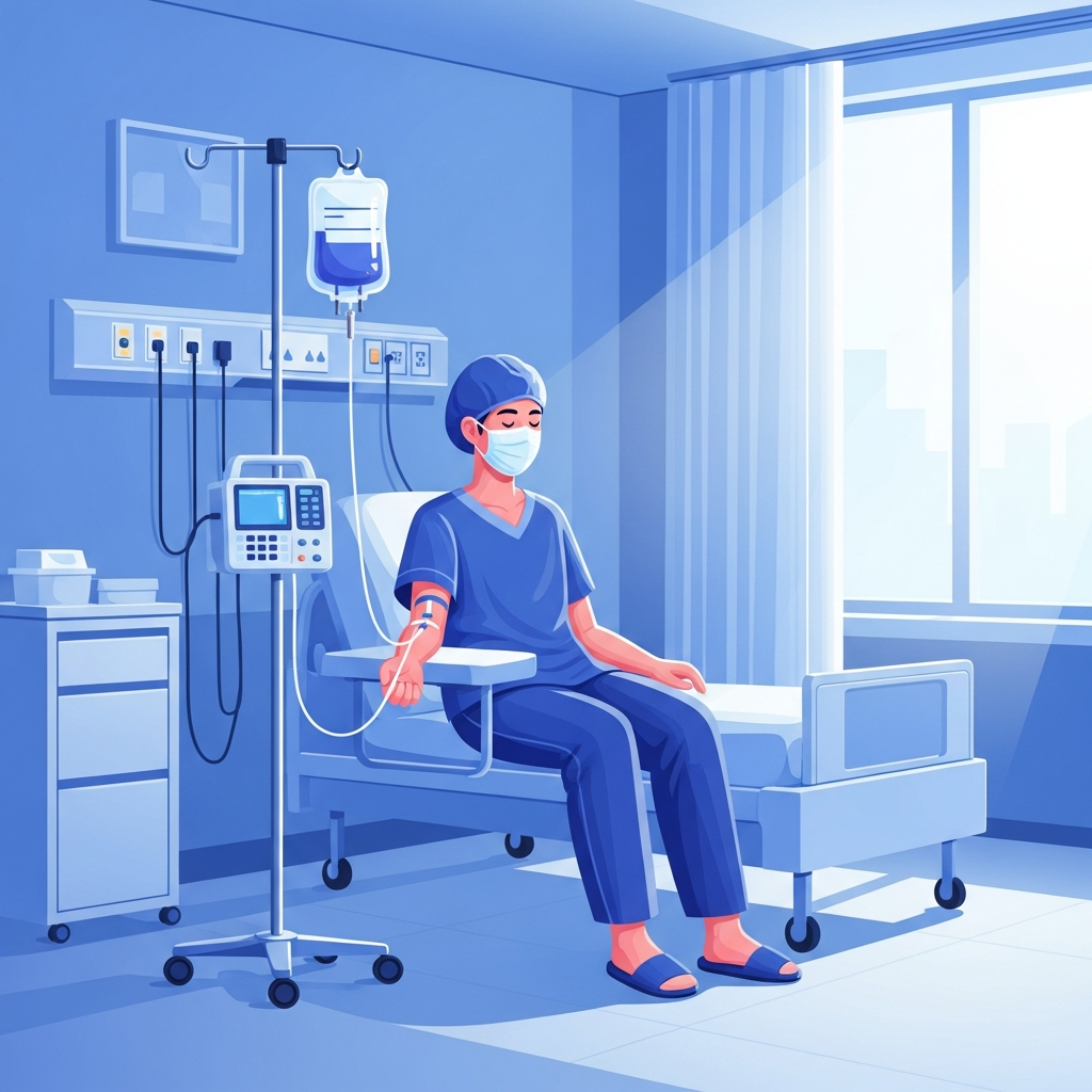 Treatment stage illustration